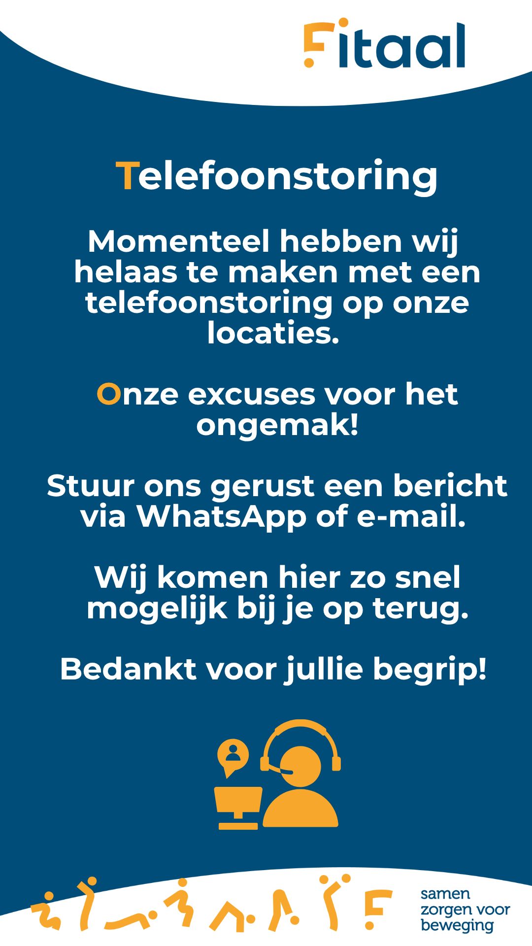 Telefoonstoring Fitaal