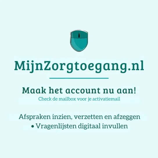 Inloggen bij MijnZorgtoegang